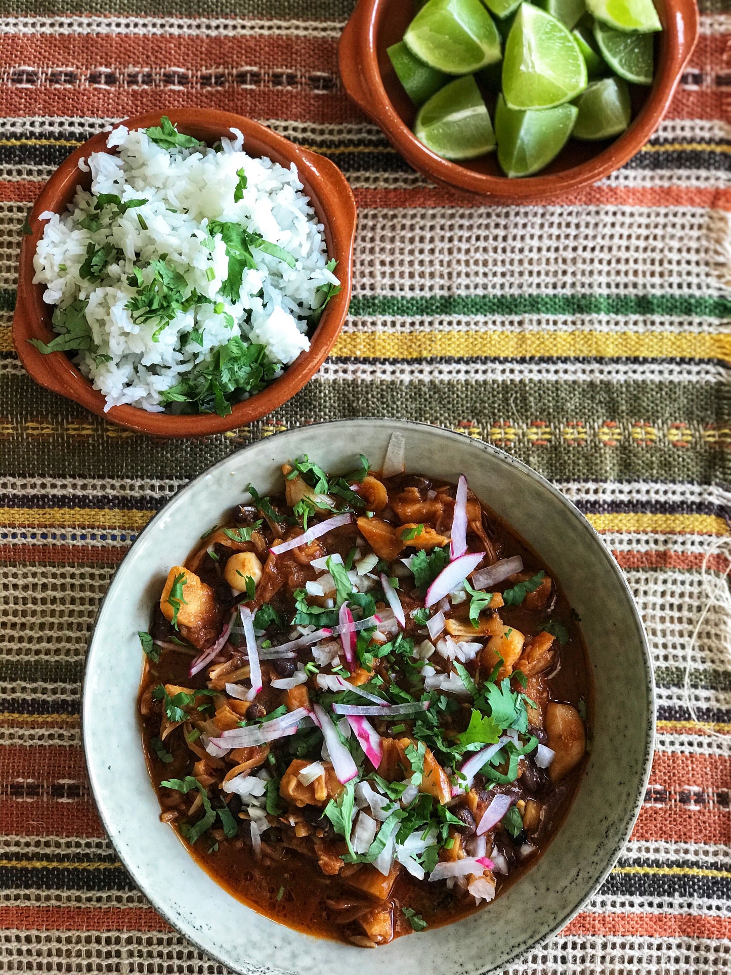 Frijole con Puerco ("Pork" and Bean Stew) - Serves 1-2