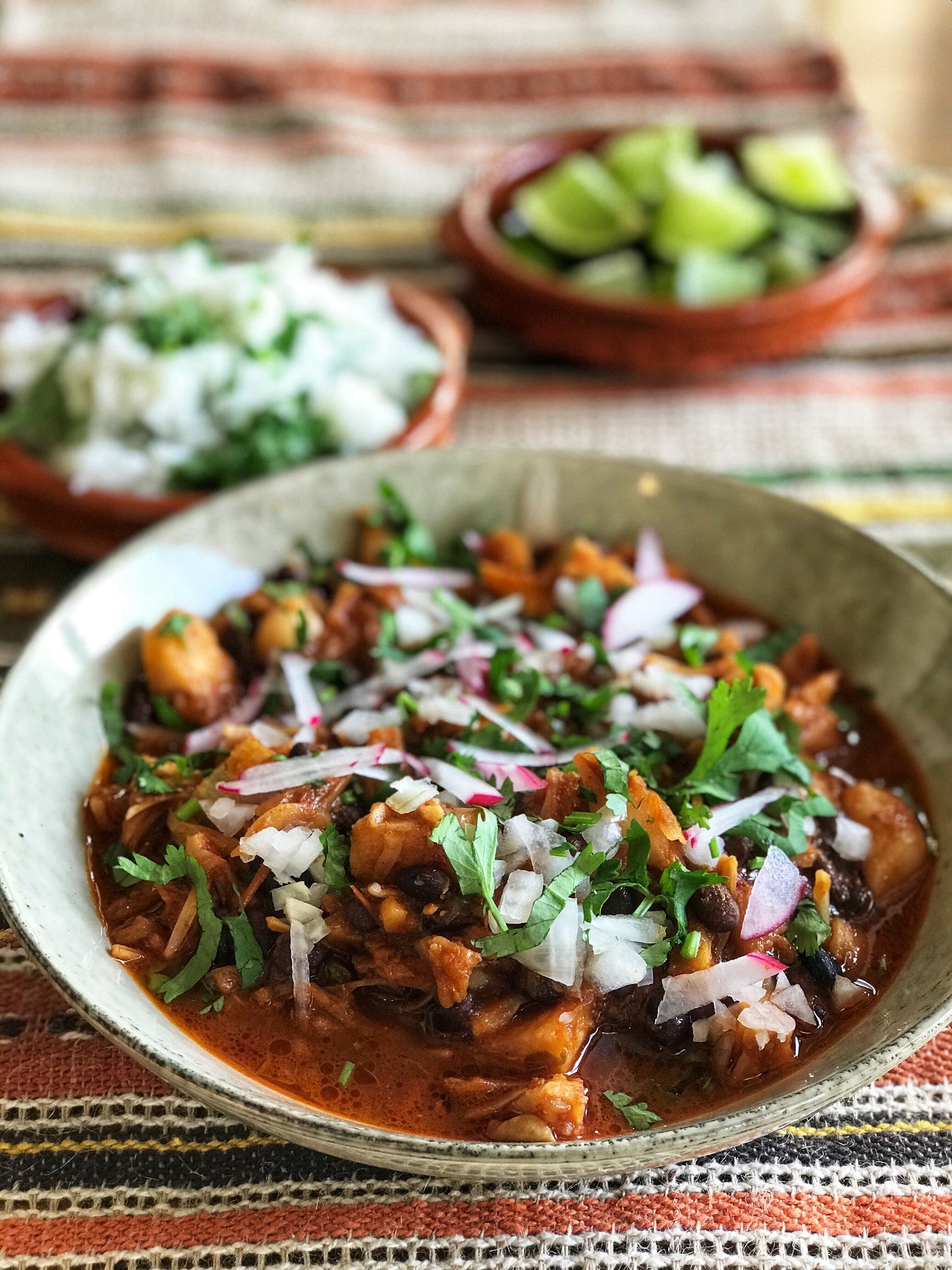 Frijole con Puerco ("Pork" and Bean Stew) - Serves 1-2